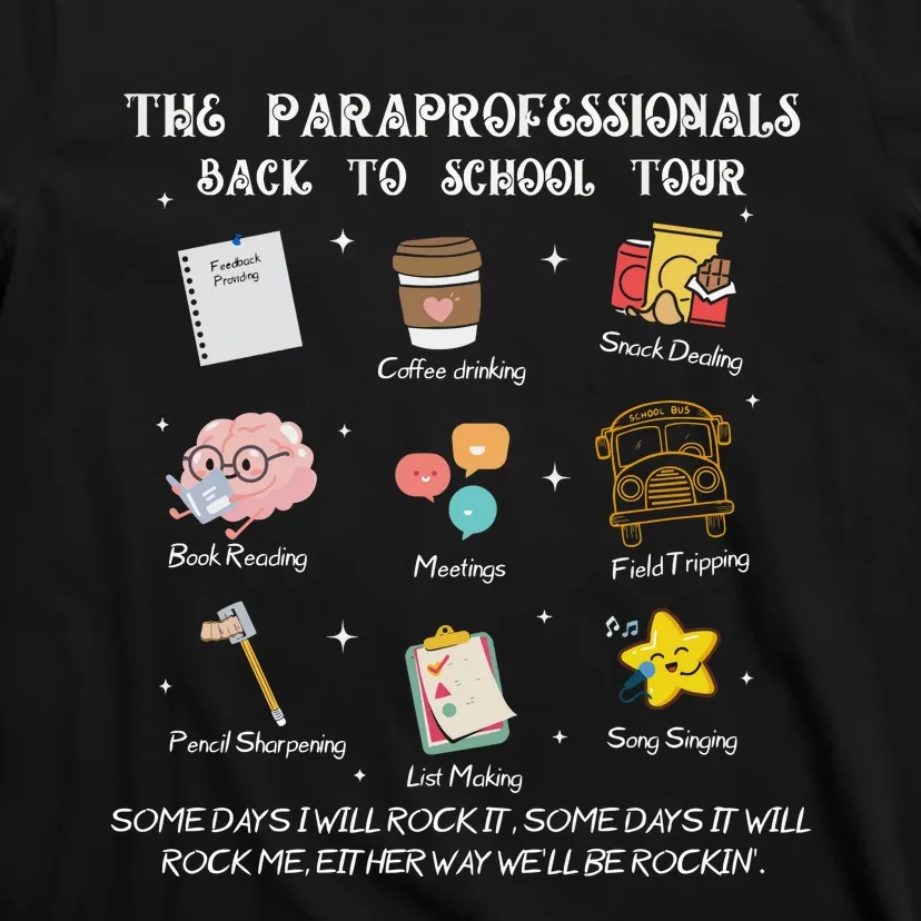 The Paraprofessional Back To School T-Shirt