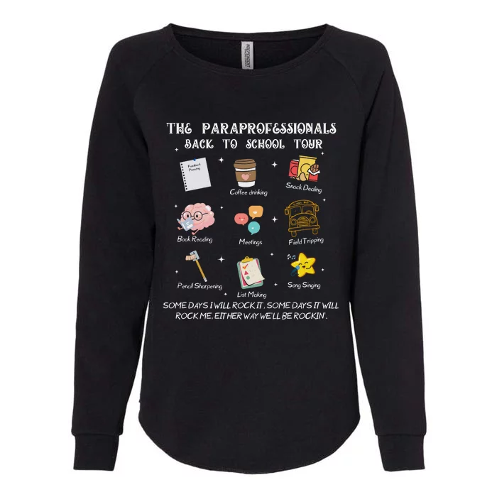 The Paraprofessional Back To School Womens California Wash Sweatshirt