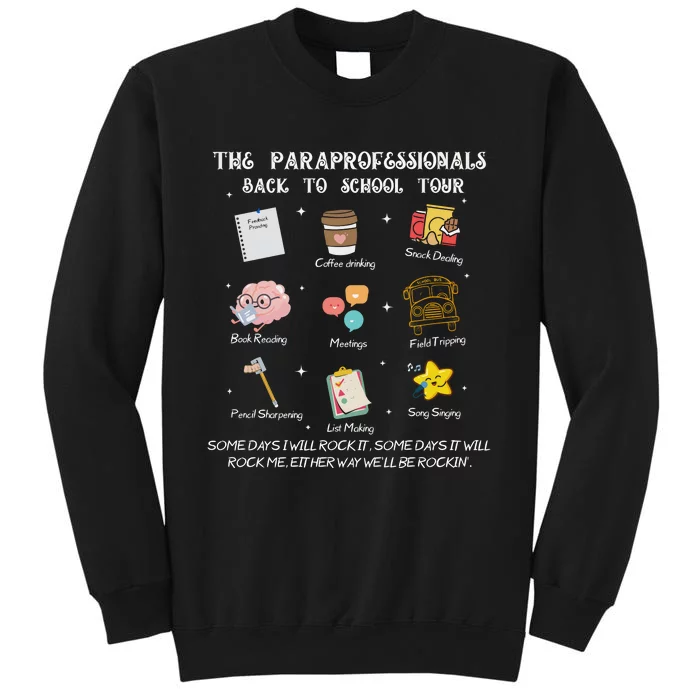 The Paraprofessional Back To School Tall Sweatshirt