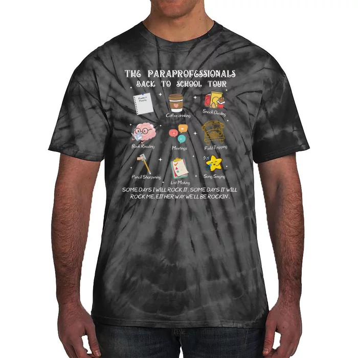 The Paraprofessional Back To School Tie-Dye T-Shirt