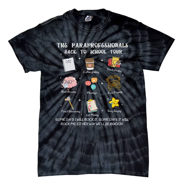 The Paraprofessional Back To School Tie-Dye T-Shirt