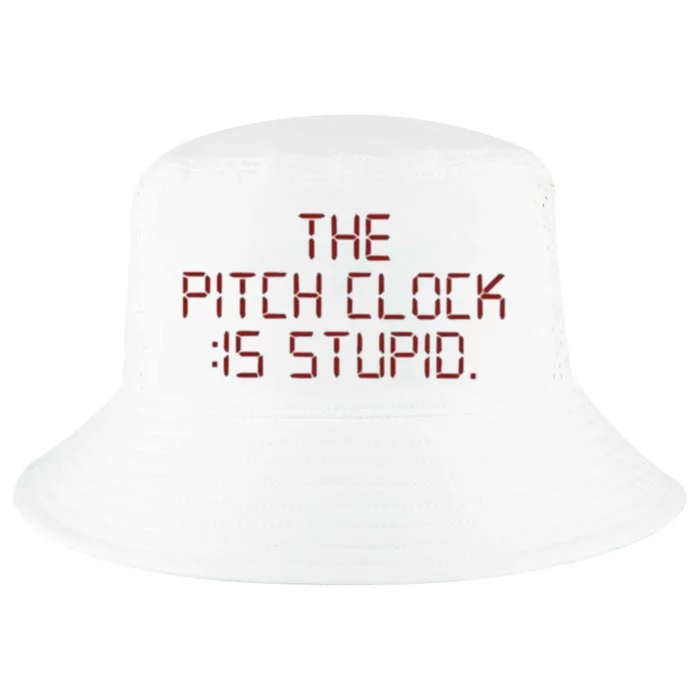 The Pitch Clock Is Stupid Baseball Cool Comfort Performance Bucket Hat