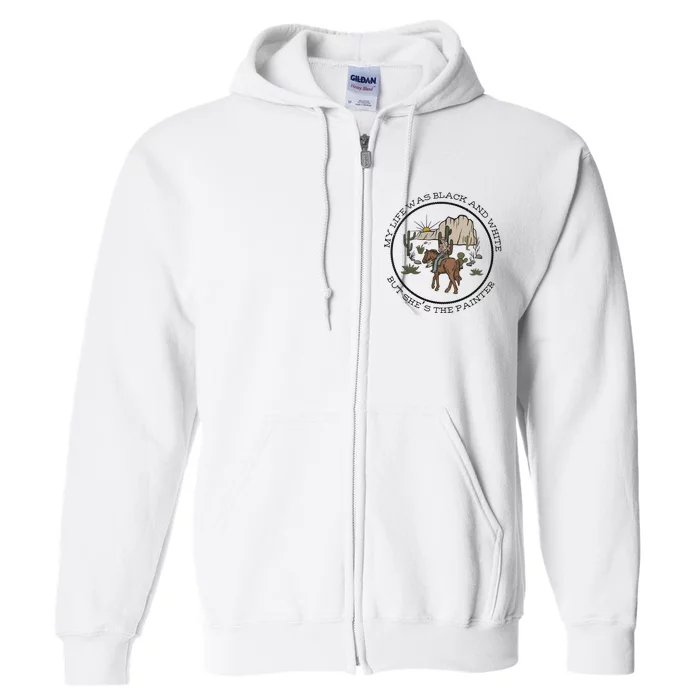 The Painter Country Cowgirl Full Zip Hoodie