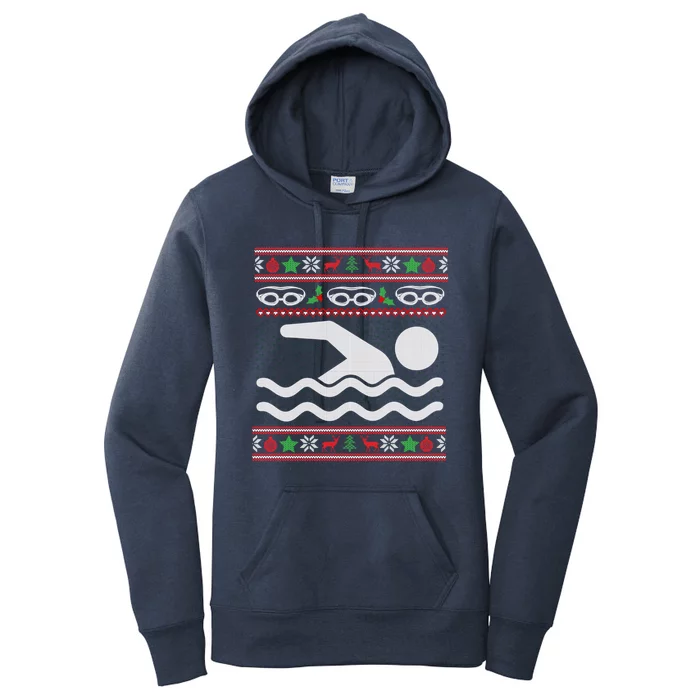 The Perfect Christmas Gift For Swimmers Women's Pullover Hoodie