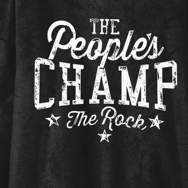 The People’S Champ Hooded Wearable Blanket