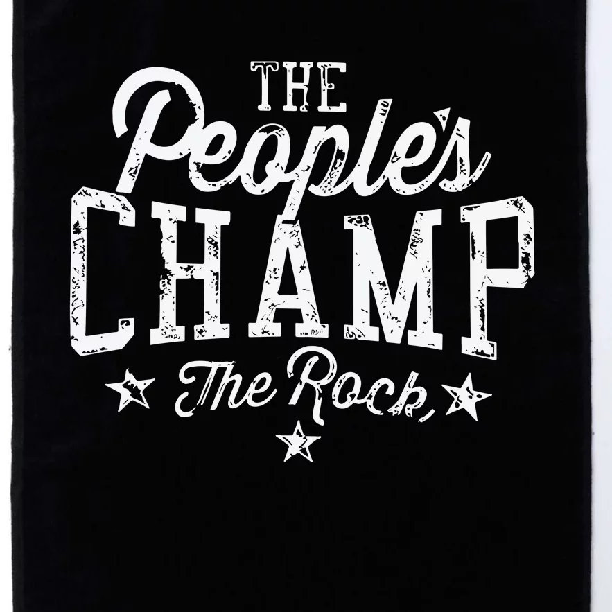 The People’S Champ Platinum Collection Golf Towel