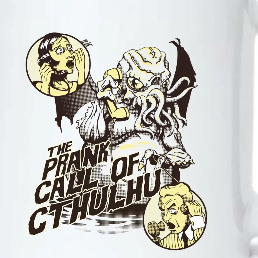 The Prank Call Of Cthulhu Black Color Changing Mug