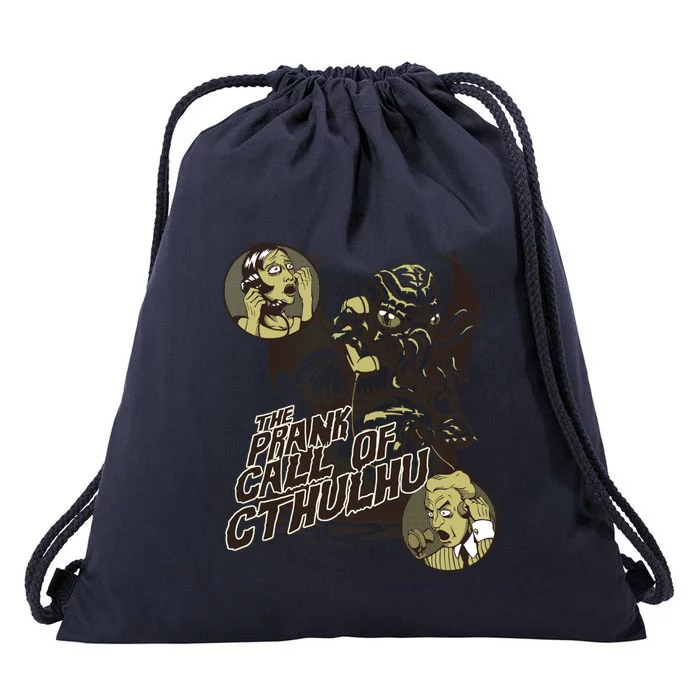 The Prank Call Of Cthulhu Drawstring Bag