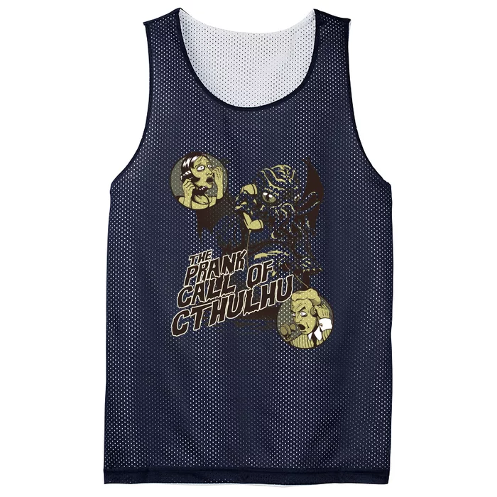 The Prank Call Of Cthulhu Mesh Reversible Basketball Jersey Tank