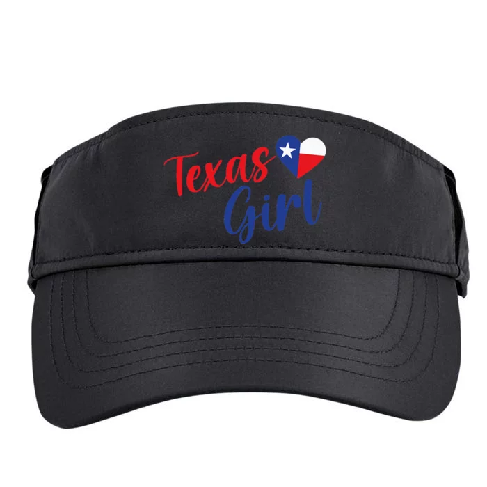 Texas Pride Cute Home State Texas Adult Drive Performance Visor