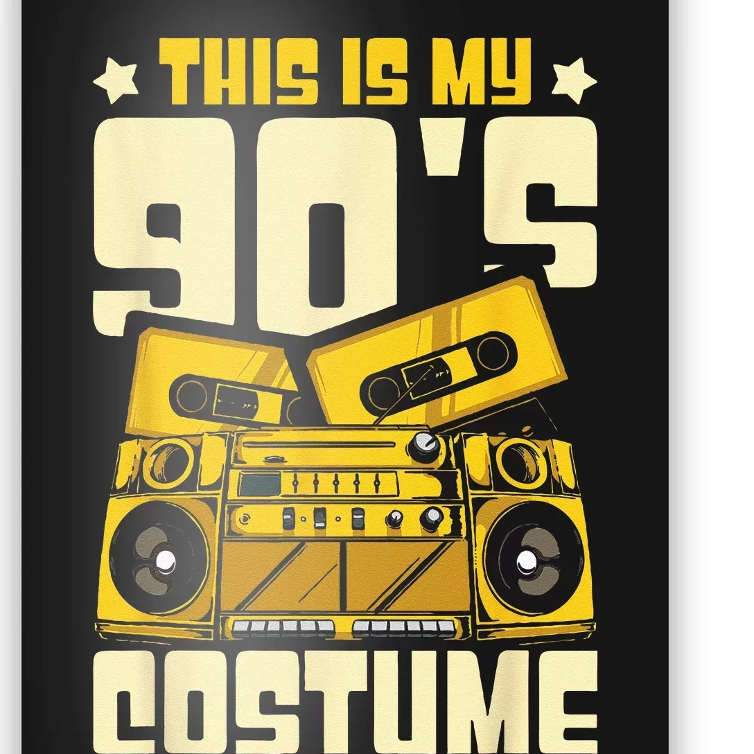 Theme Party Costume 90s Poster