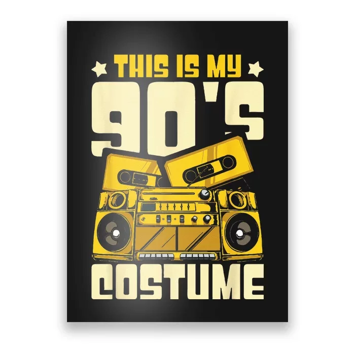 Theme Party Costume 90s Poster