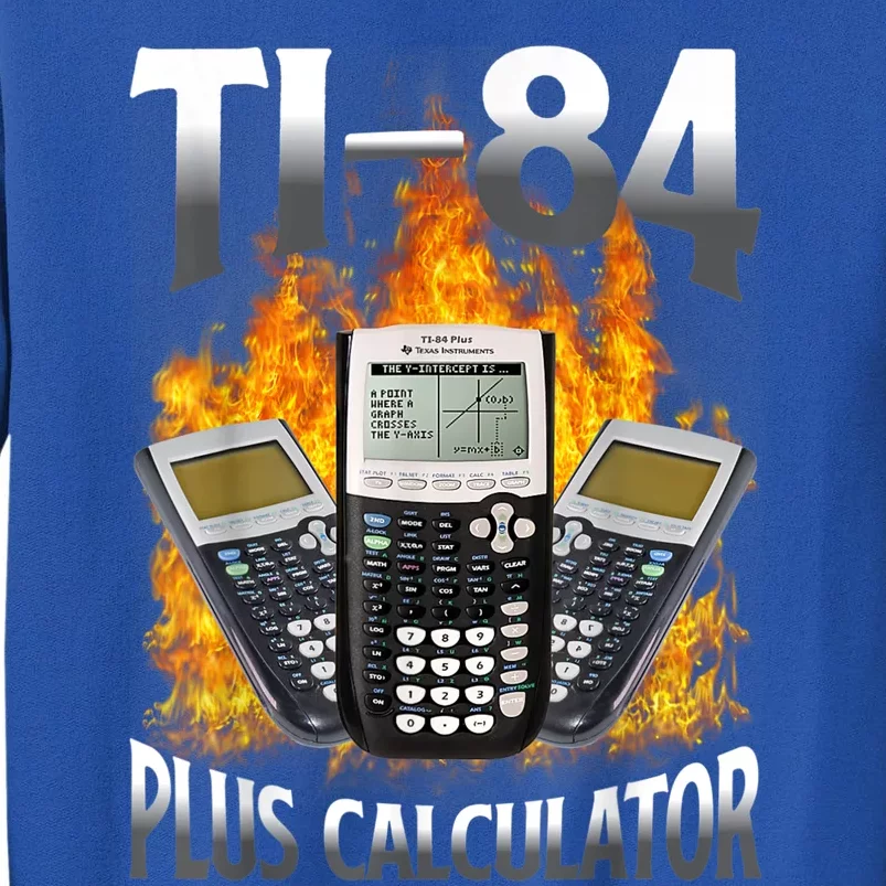 Ti84 Plus Calculator Funny Math Teacher Sweatshirt