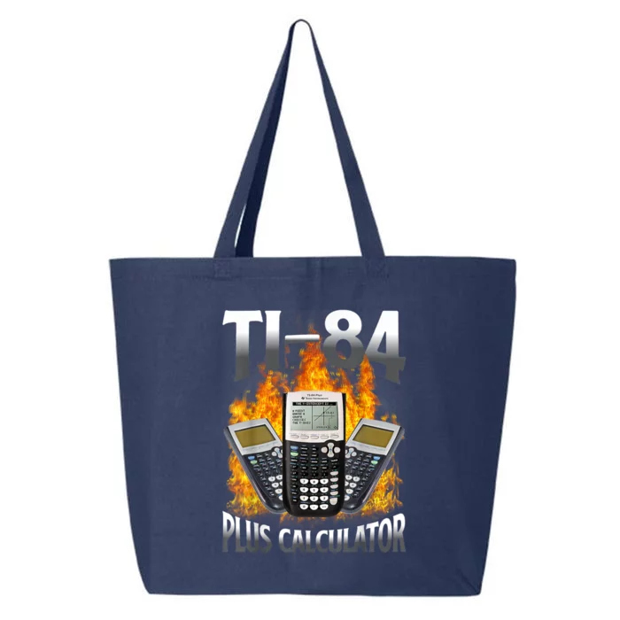 Ti84 Plus Calculator Funny Math Teacher 25L Jumbo Tote