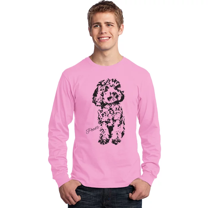 Toy Poodle Cute Dog Lover Standard Poodle Womens Men Long Sleeve Shirt