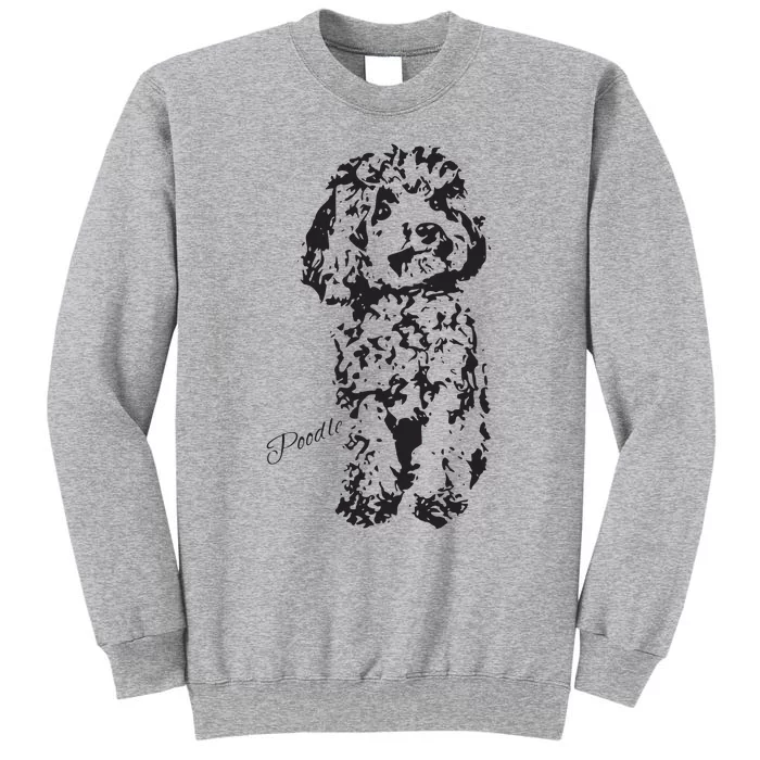 Toy Poodle Cute Dog Lover Standard Poodle Womens Men Sweatshirt