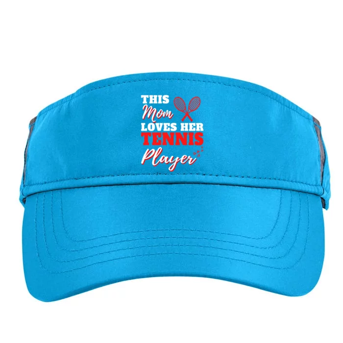 Tennis Player Cute Tennis Sayings For Mom Cute Tennis Meaningful Gift Adult Drive Performance Visor