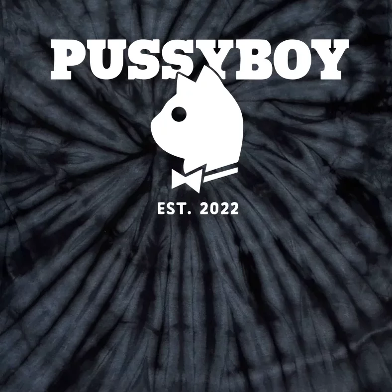 Tboy Pussyboy Cat Est 2024 Tie-Dye T-Shirt