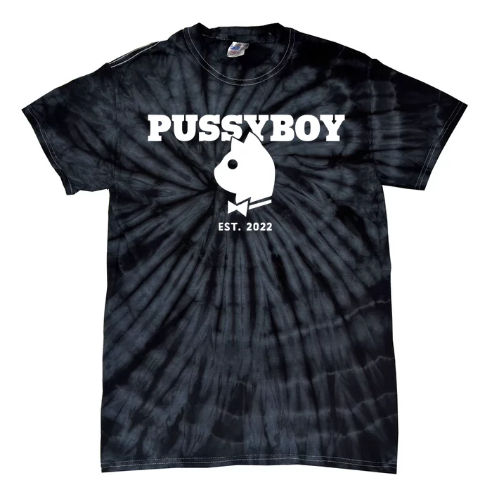 Tboy Pussyboy Cat Est 2024 Tie-Dye T-Shirt