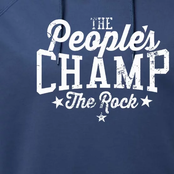 The Peoples Champ The R.O.C.K Performance Fleece Hoodie