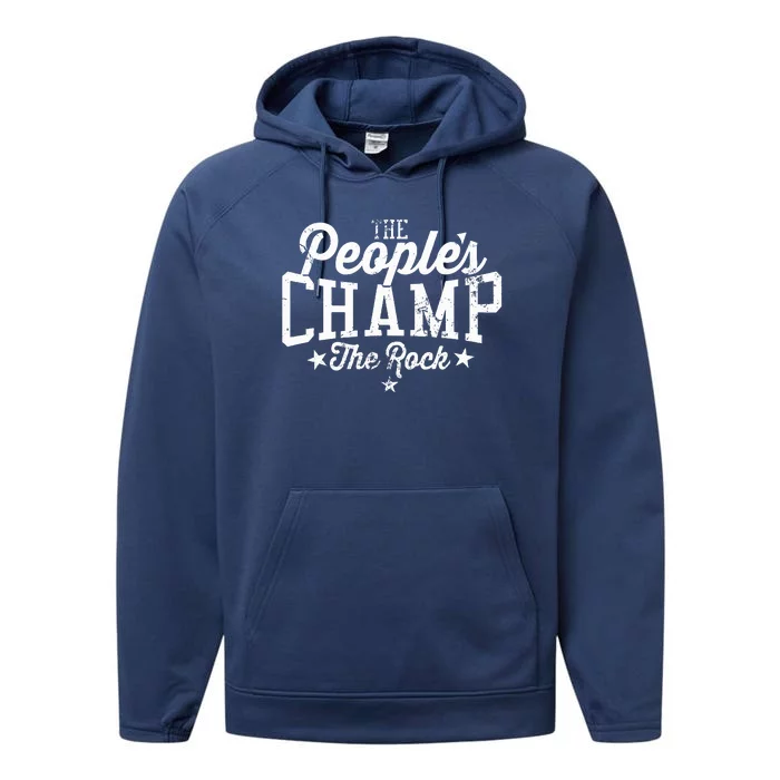 The Peoples Champ The R.O.C.K Performance Fleece Hoodie