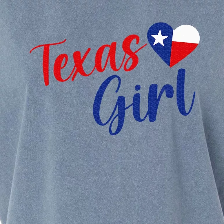 Texas Pride Cute Women Home State Texas Garment-Dyed Women's Muscle Tee