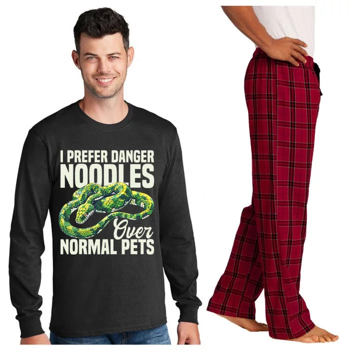 Tree Python Cage Reptile Keeper Snake Food Python Long Sleeve Pajama Set