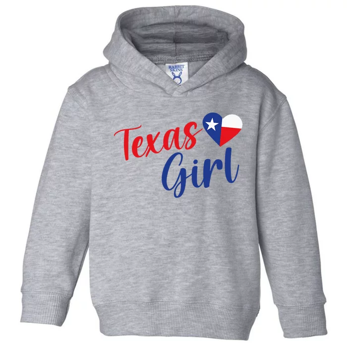 Texas Pride Cute Home State Texas Girl Toddler Hoodie