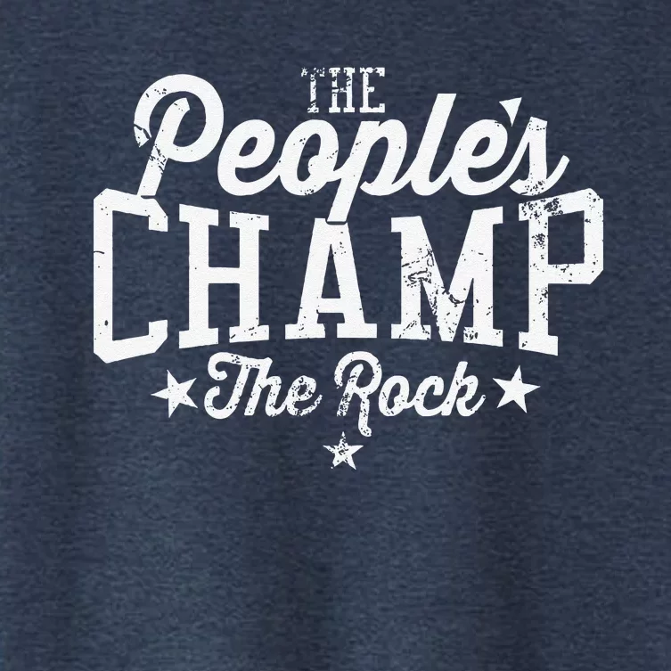 The Peoples Champ The Roc.K Women's Crop Top Tee