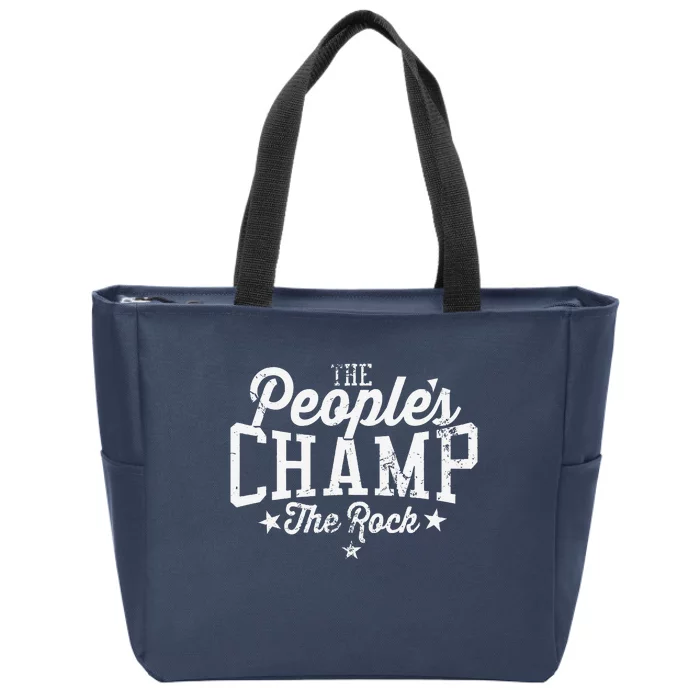 The Peoples Champ The Roc.K Zip Tote Bag