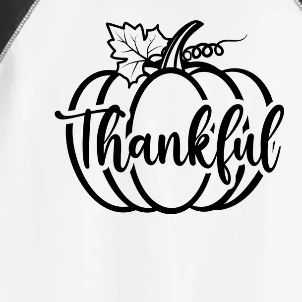 Thankful Pumpkin Cute Cozy Toddler Fine Jersey T-Shirt