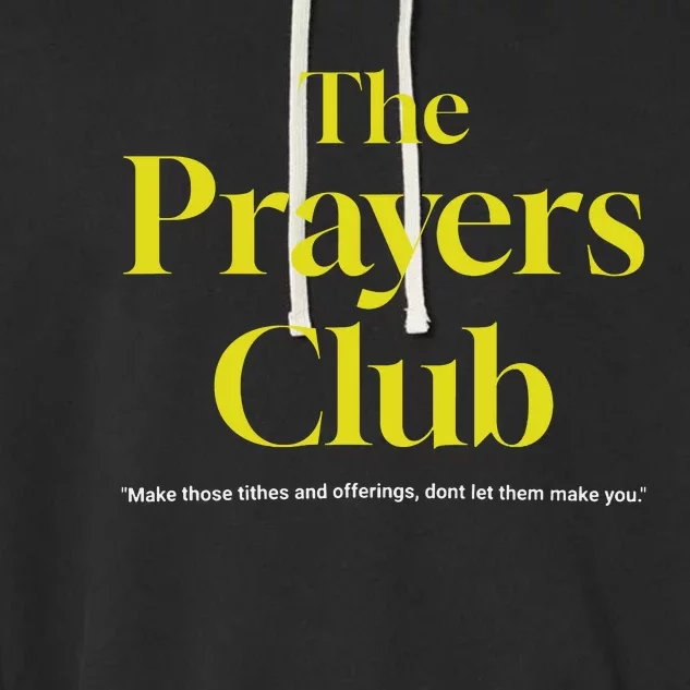 The Prayers Club Garment-Dyed Fleece Hoodie