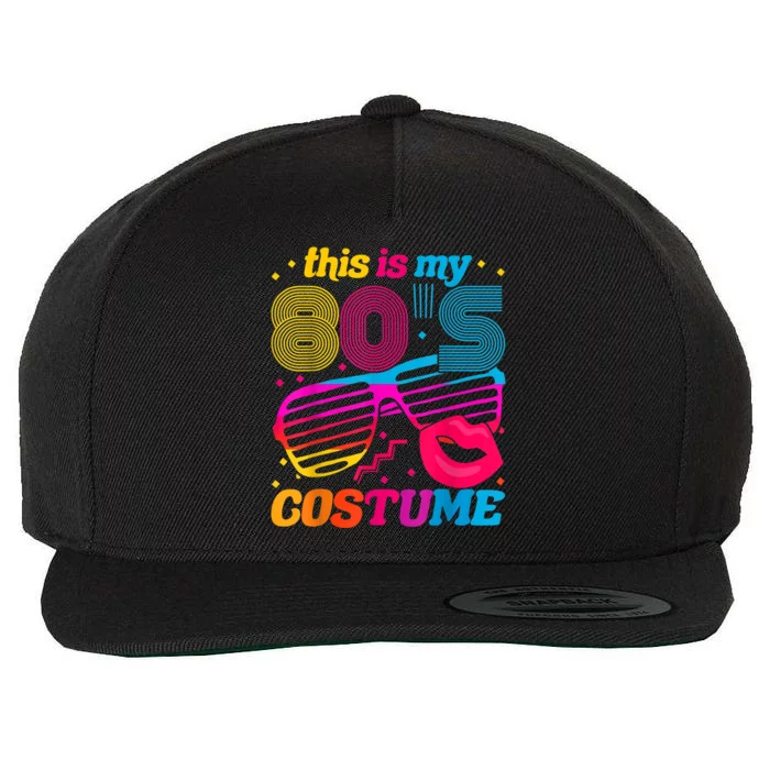 Theme Party Costume 80s Wool Snapback Cap