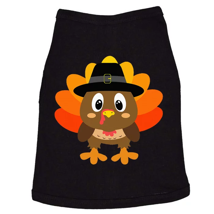 Turkey Pilgrim Costume Thanksgiving Doggie Tank