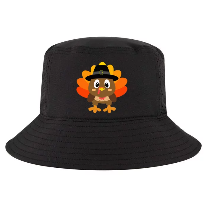 Turkey Pilgrim Costume Thanksgiving Cool Comfort Performance Bucket Hat