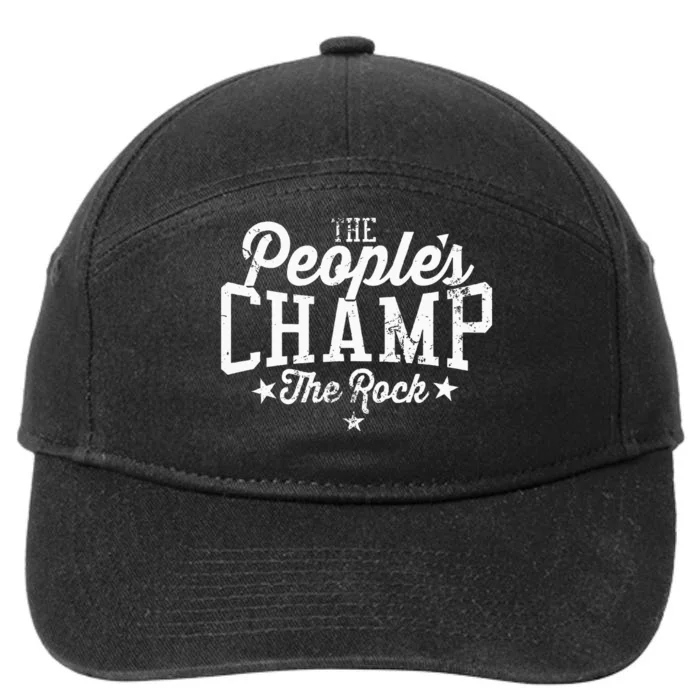 The Peoples Champ The R.O.C.K 7-Panel Snapback Hat