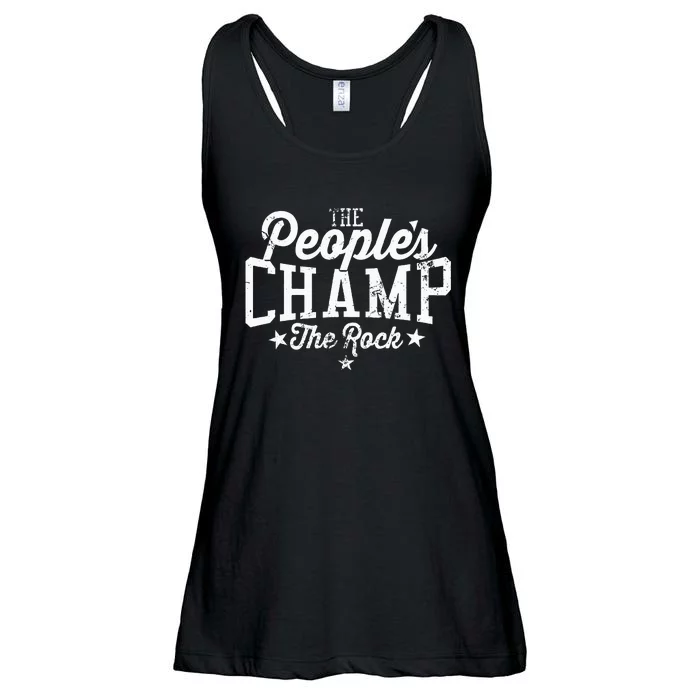 The Peoples Champ The R.O.C.K Ladies Essential Flowy Tank