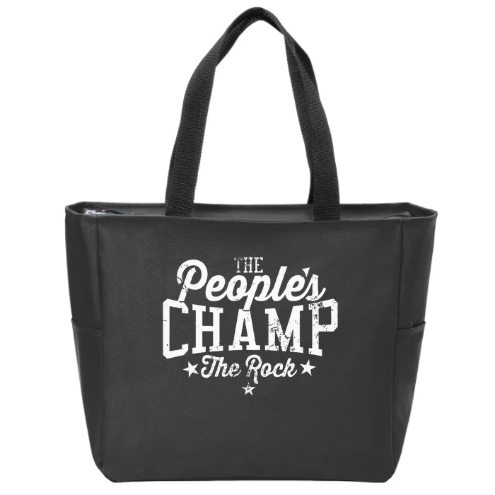 The Peoples Champ The R.O.C.K Zip Tote Bag