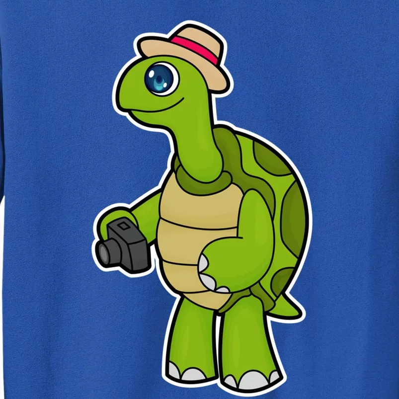 Turtle Photographer Camera Gift Tall Sweatshirt