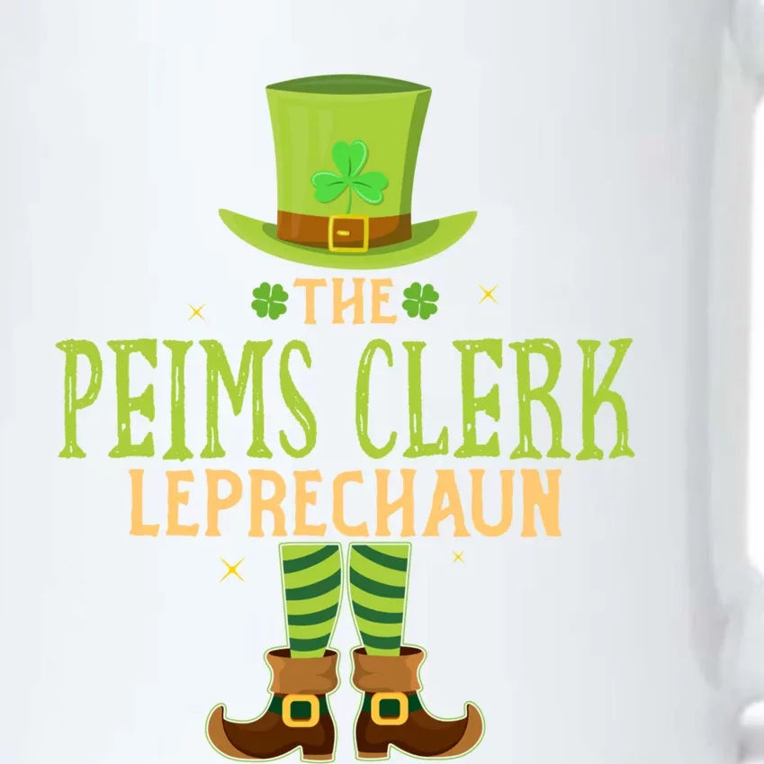 The Peims Clerk Leprechaun Funny Matching St Patricks Day Great Gift Black Color Changing Mug