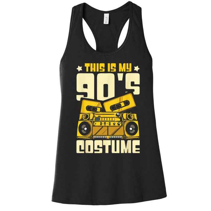 Theme Party Costume 90s Women's Racerback Tank