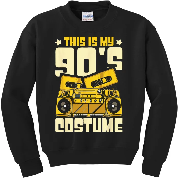 Theme Party Costume 90s Kids Sweatshirt