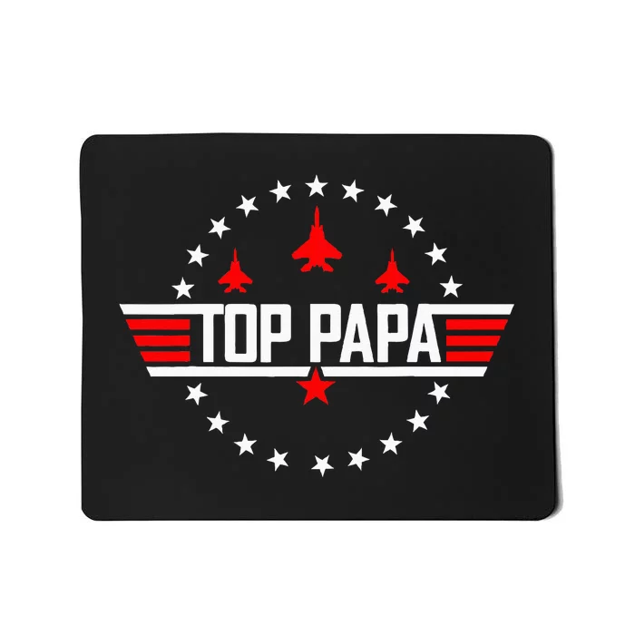 Top Papa Dad Papa Grandpa Husband Mousepad