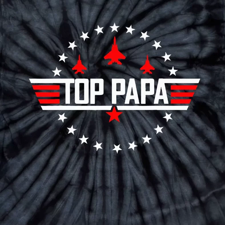 Top Papa Dad Papa Grandpa Husband Tie-Dye T-Shirt