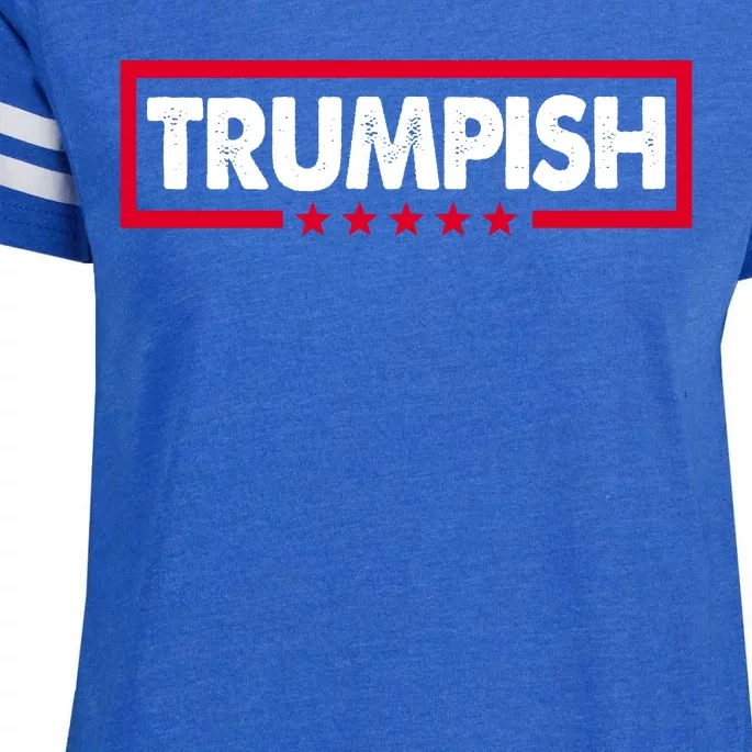 Trumpish Pro Donald Trump Republican Enza Ladies Jersey Football T-Shirt