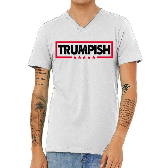 Trumpish Pro Donald Trump Republican V-Neck T-Shirt