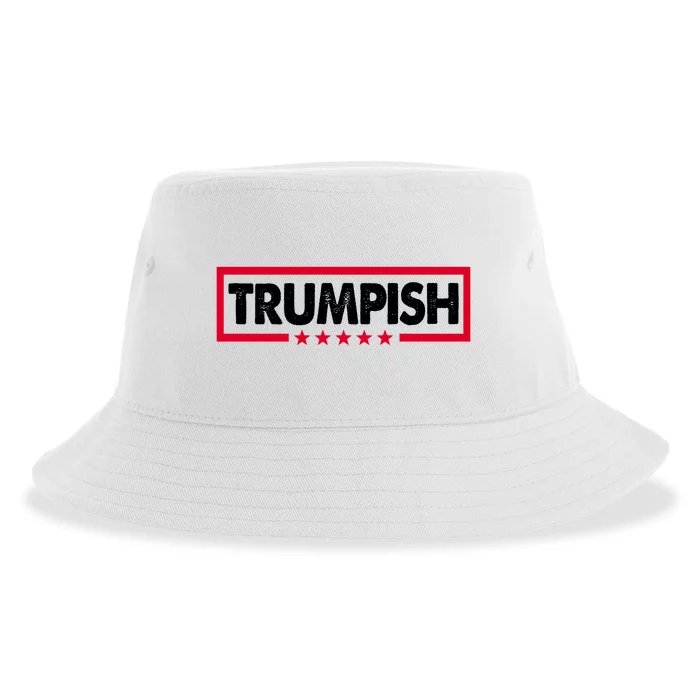 Trumpish Pro Donald Trump Republican Sustainable Bucket Hat