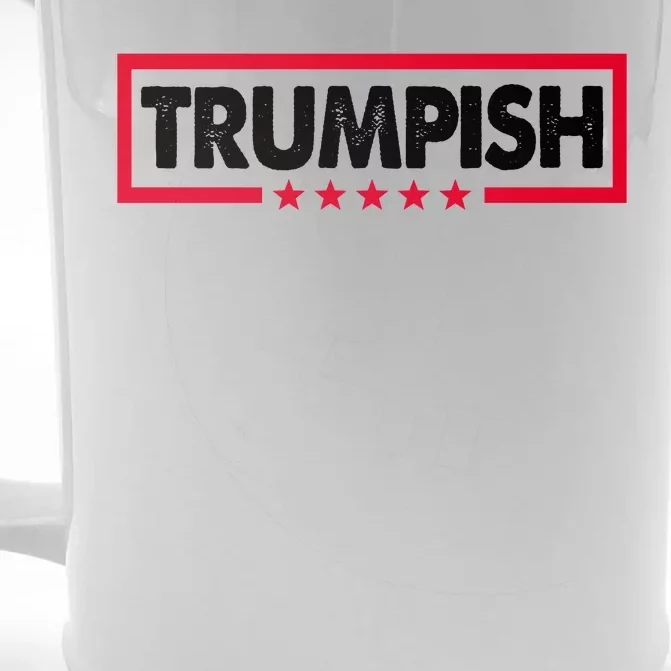 Trumpish Pro Donald Trump Republican Front & Back Beer Stein