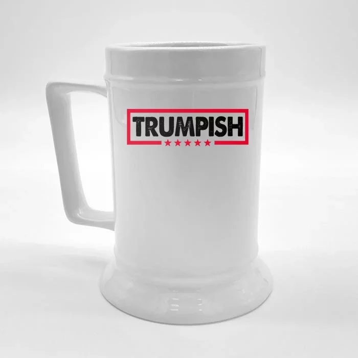 Trumpish Pro Donald Trump Republican Front & Back Beer Stein