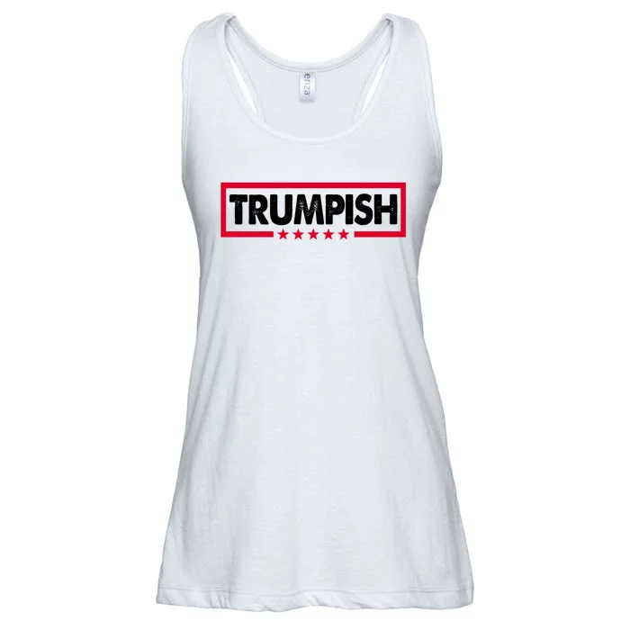 Trumpish Pro Donald Trump Republican Ladies Essential Flowy Tank